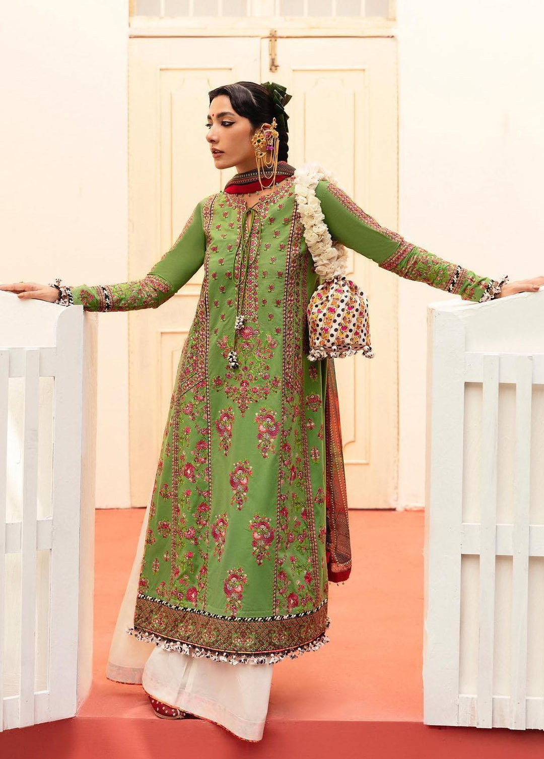 Mausam by Hussain Rehar Embroidered Lawn Suits Unstitched 3 Piece HRR23M Sahir - Eid Collection