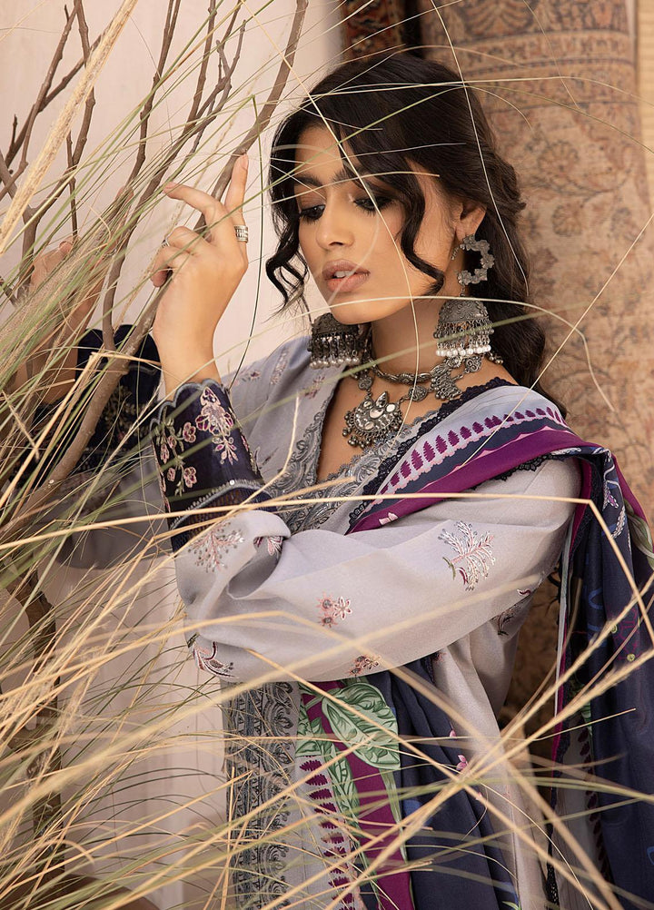 Maya By Bin Ilyas Embroidered Karandi Suits Unstitched 3 Piece BI23MY 1901-A - Winter Collection