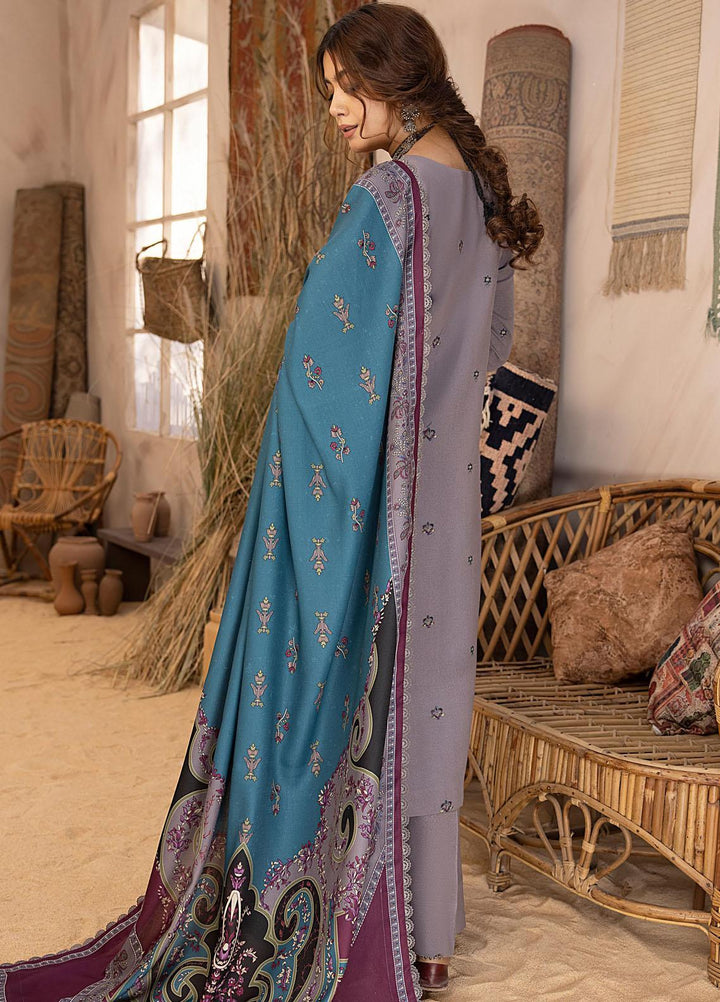 Maya By Bin Ilyas Embroidered Karandi Suits Unstitched 3 Piece BI23MY 1903-A - Winter Collection