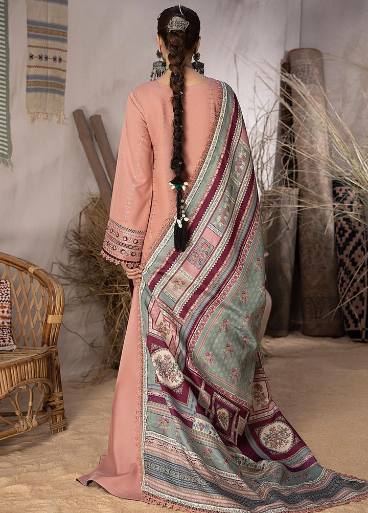 Maya By Bin Ilyas Embroidered Karandi Suits Unstitched 3 Piece BI23MY 1904-A - Winter Collection