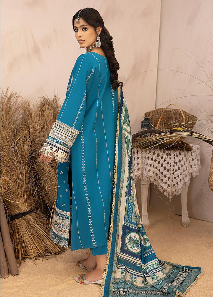 Maya By Bin Ilyas Embroidered Karandi Suits Unstitched 3 Piece BI23MY 1904-B - Winter Collection