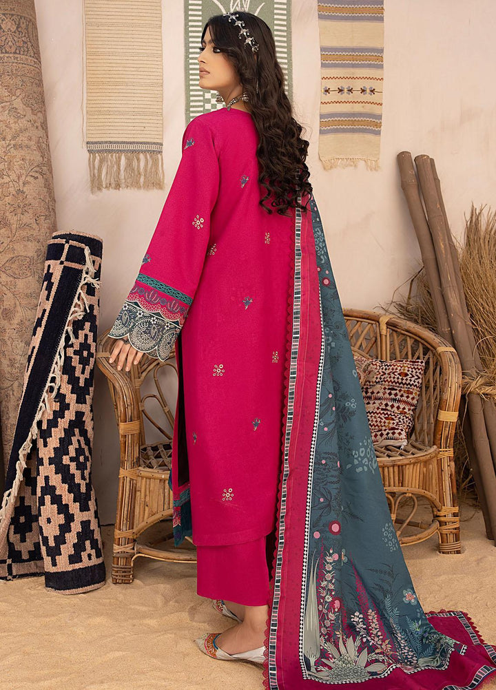 Maya By Bin Ilyas Embroidered Karandi Suits Unstitched 3 Piece BI23MY 1906-A - Winter Collection