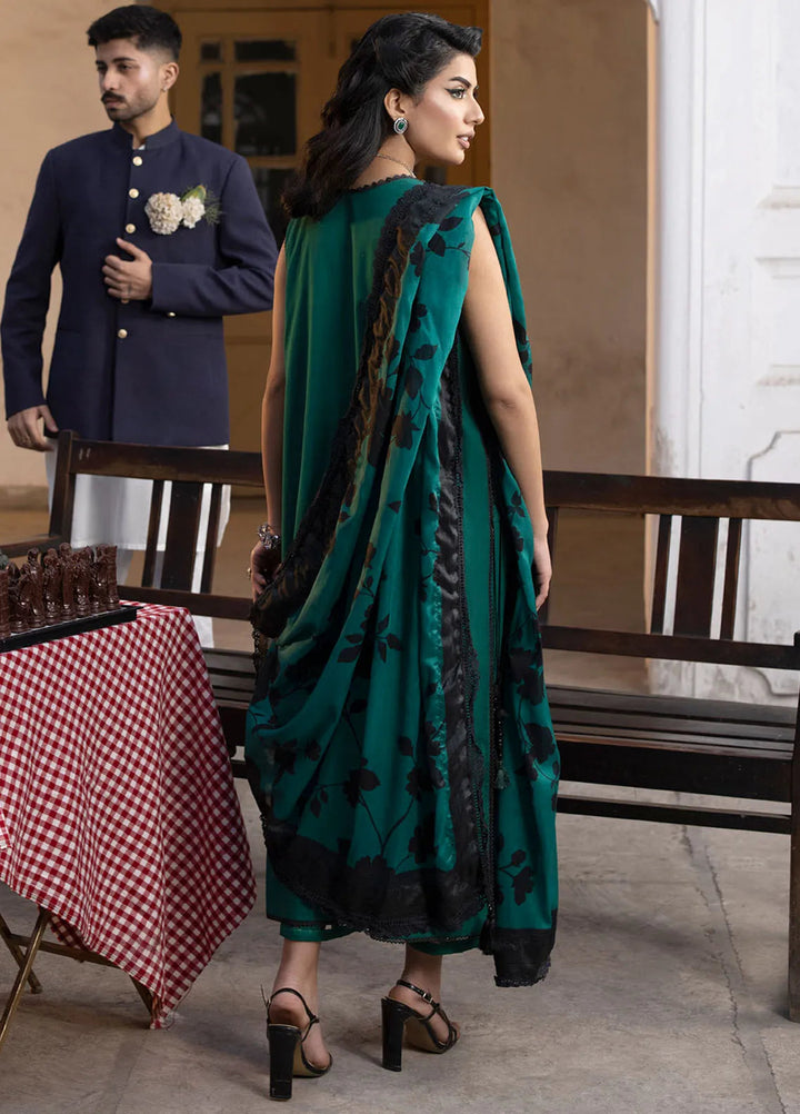 Maya By Faixa Faixal Embroidered Schiffli Suit Unstitched 3 Piece FFX24M Jaana - Summer Collection