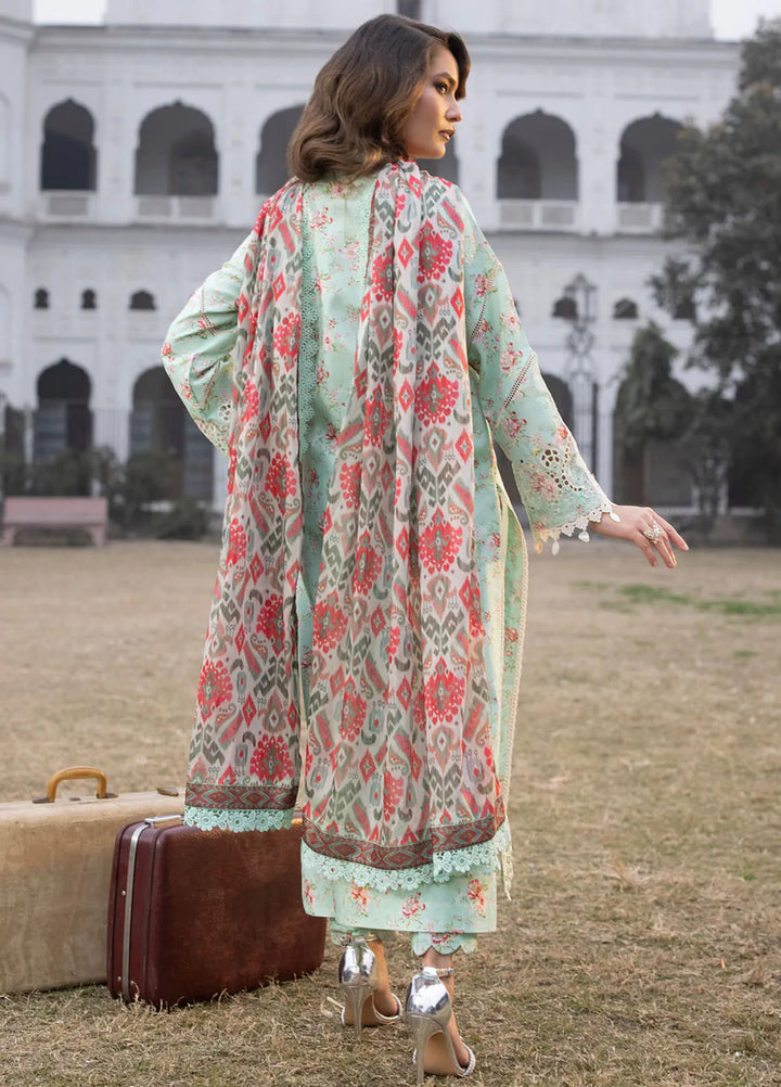 Maya By Faixa Faixal Embroidered Schiffli Suit Unstitched 3 Piece FFX24M Julia - Summer Collection