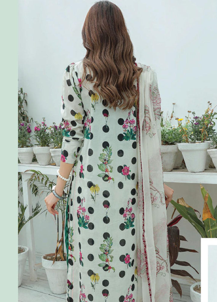 Maya By Humdum Printed Lawn Suits Unstitched 3 Piece HD23MY D-02 - Summer Collection