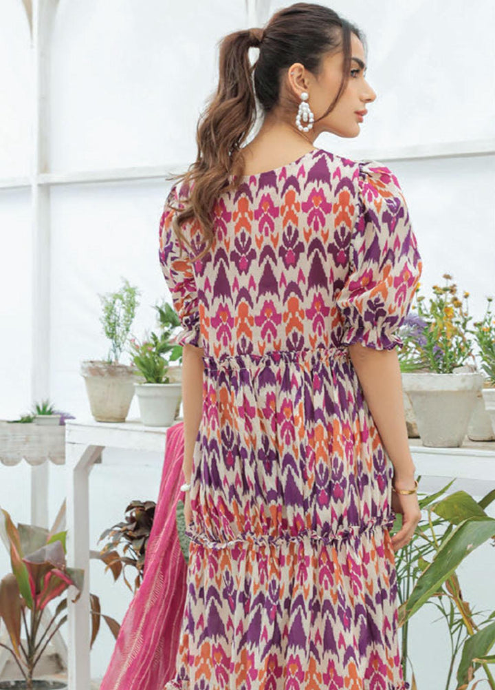 Maya By Humdum Printed Lawn Suits Unstitched 3 Piece HD23MY D-05 - Summer Collection