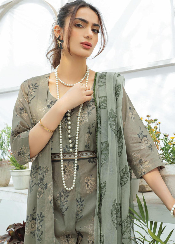 Maya By Humdum Printed Lawn Suits Unstitched 3 Piece HD23MY D-06 - Summer Collection