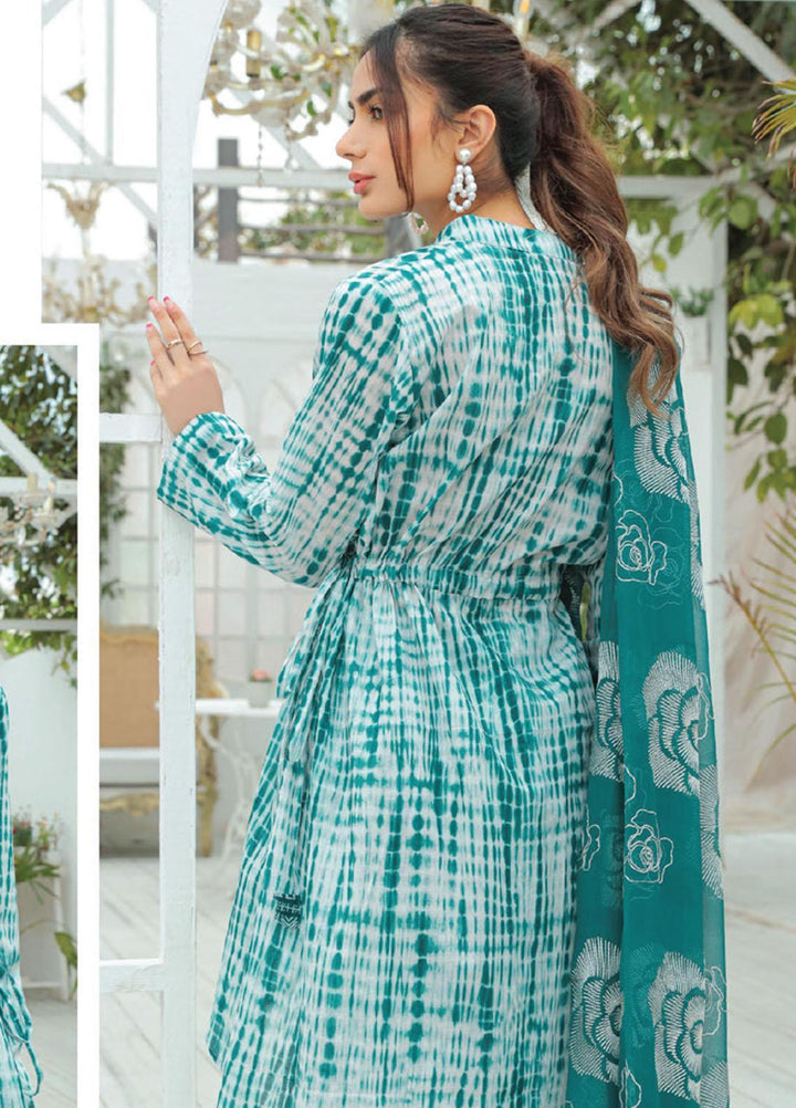 Maya By Humdum Printed Lawn Suits Unstitched 3 Piece HD23MY D-08 - Summer Collection