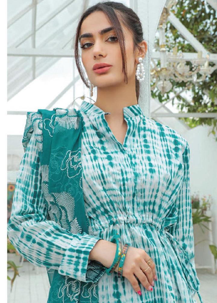 Maya By Humdum Printed Lawn Suits Unstitched 3 Piece HD23MY D-08 - Summer Collection