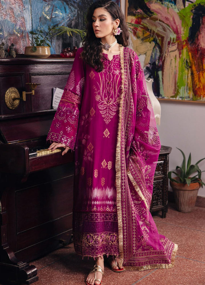 Maya By Nureh Embroidered Jacquard Suits Unstitched 3 Piece NU23MY NJ-85 - Winter Collection