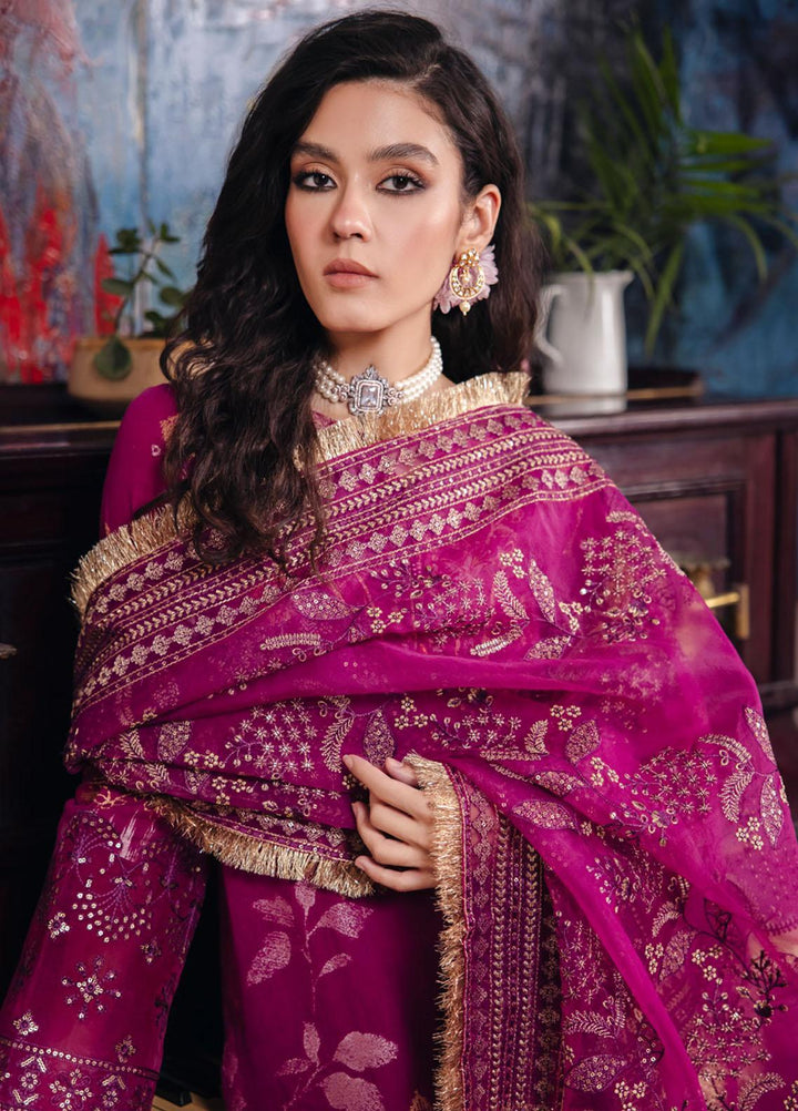 Maya By Nureh Embroidered Jacquard Suits Unstitched 3 Piece NU23MY NJ-85 - Winter Collection