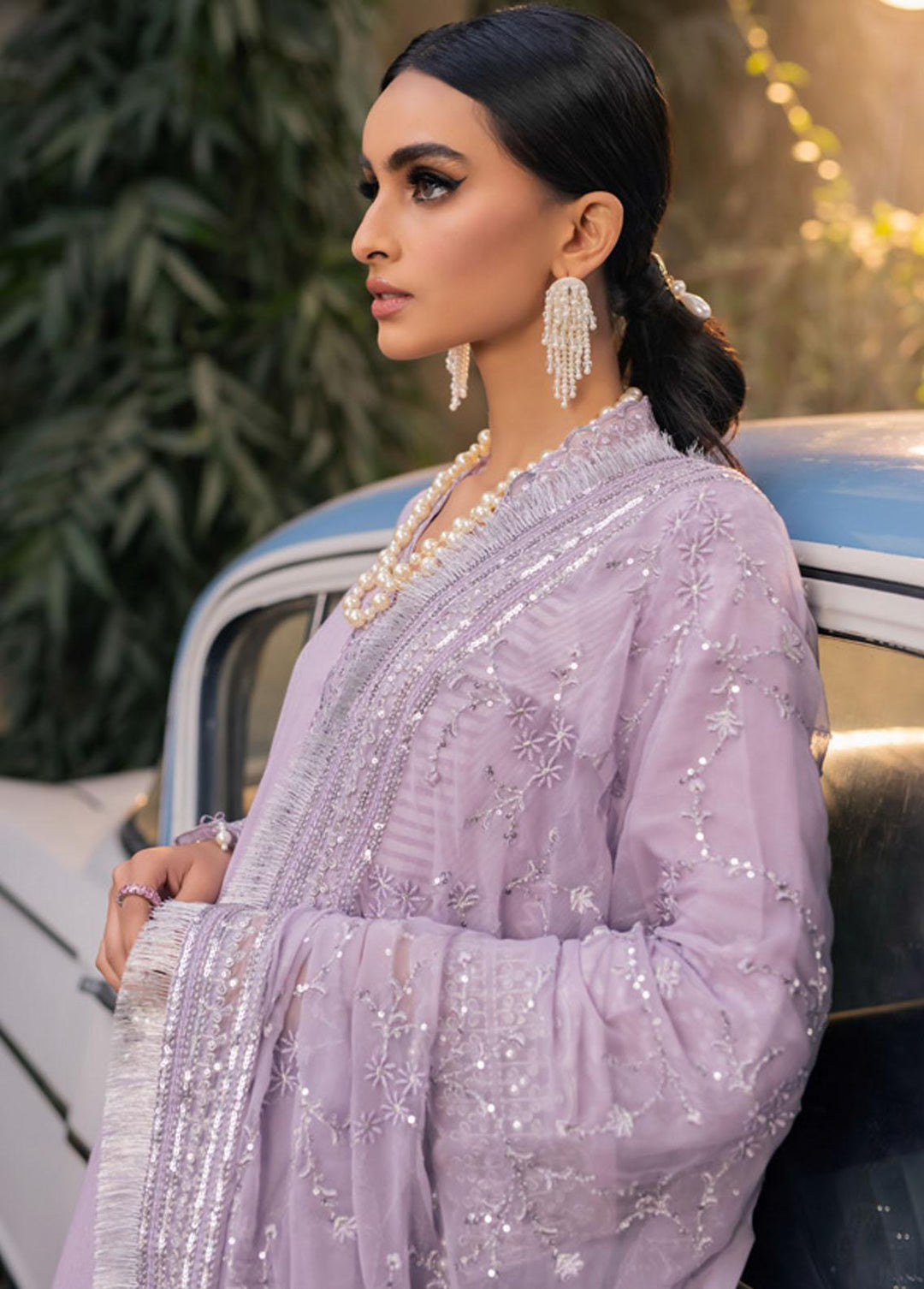 Maya By Nureh Embroidered Lawn Suits Unstitched 3 Piece NU23M NJ-47 - Summer Collection