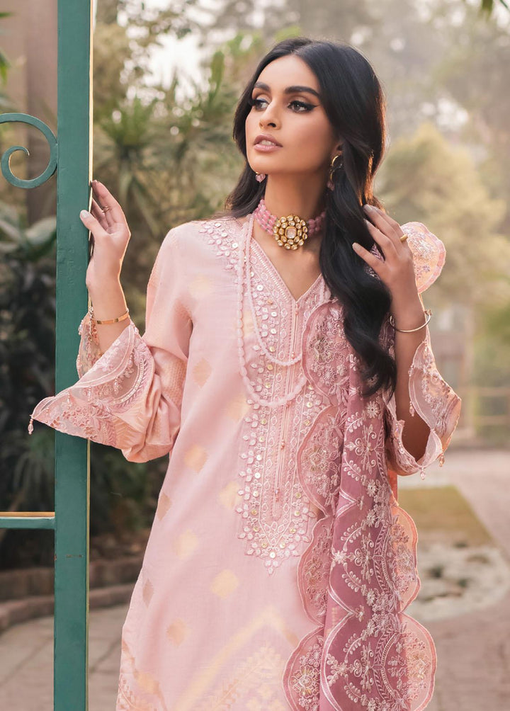Maya By Nureh Embroidered Lawn Suits Unstitched 3 Piece NU23M NJ-49 - Summer Collection