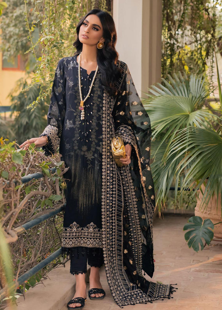 Maya By Nureh Embroidered Lawn Suits Unstitched 3 Piece NU23M NJ-50 - Summer Collection
