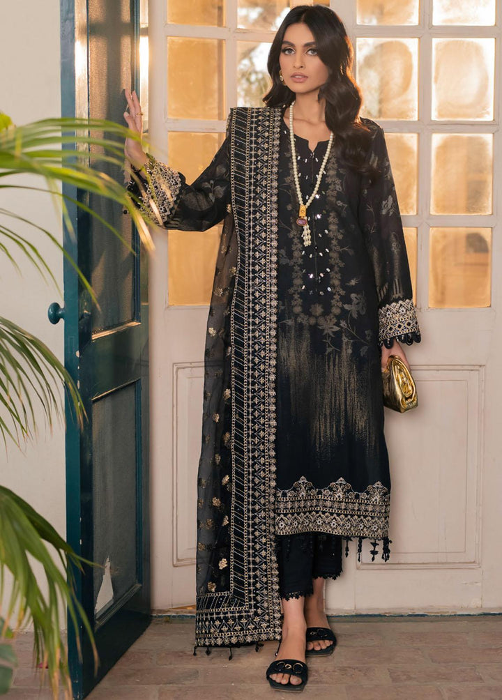 Maya By Nureh Embroidered Lawn Suits Unstitched 3 Piece NU23M NJ-50 - Summer Collection