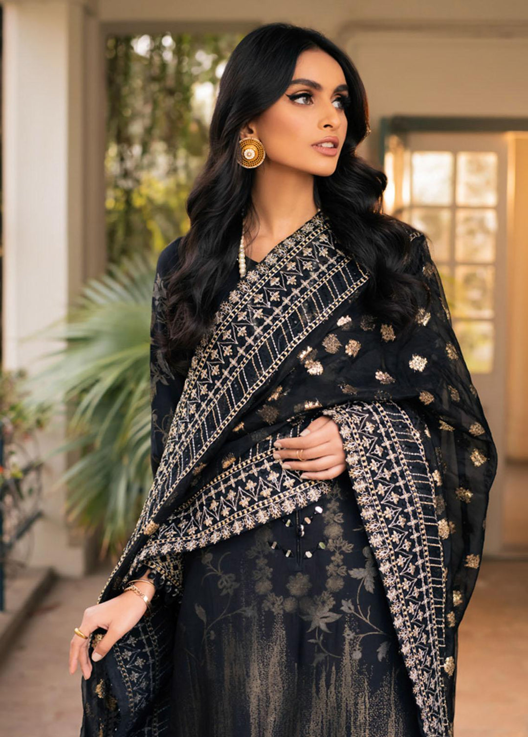 Maya By Nureh Embroidered Lawn Suits Unstitched 3 Piece NU23M NJ-50 - Summer Collection