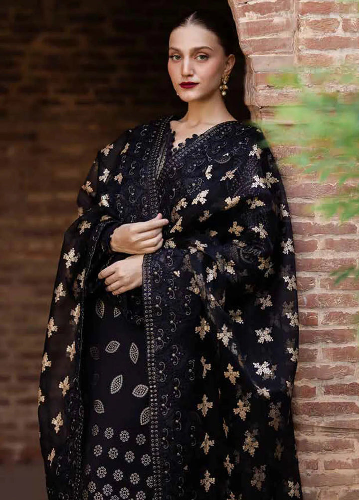 Maya By Nureh Embroidered Jacquard Suit Unstitched 3 Piece NU24MUJ NJ-100 - Festive Collection