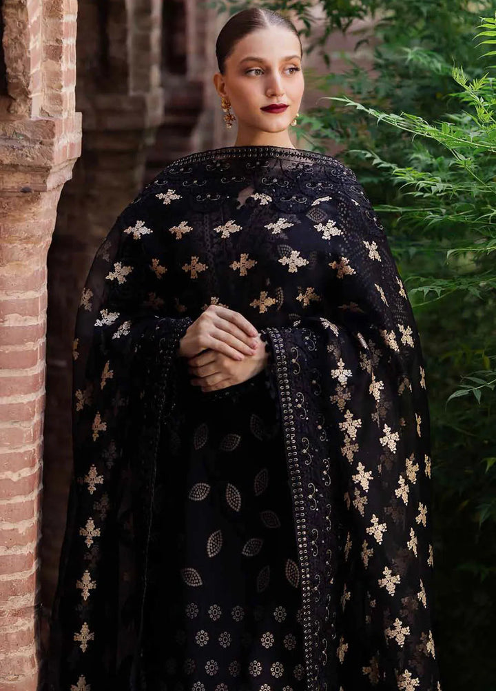 Maya By Nureh Embroidered Jacquard Suit Unstitched 3 Piece NU24MUJ NJ-100 - Festive Collection