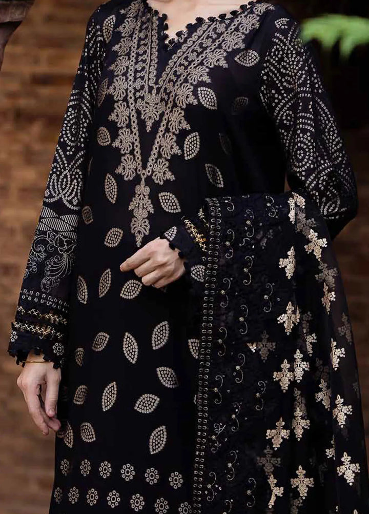 Maya By Nureh Embroidered Jacquard Suit Unstitched 3 Piece NU24MUJ NJ-100 - Festive Collection