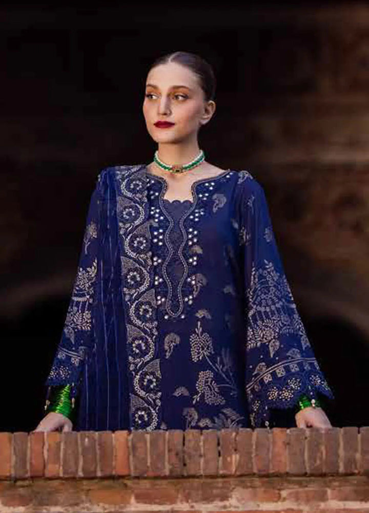 Maya By Nureh Embroidered Jacquard Suit Unstitched 3 Piece NU24MUJ NJ-95 - Festive Collection