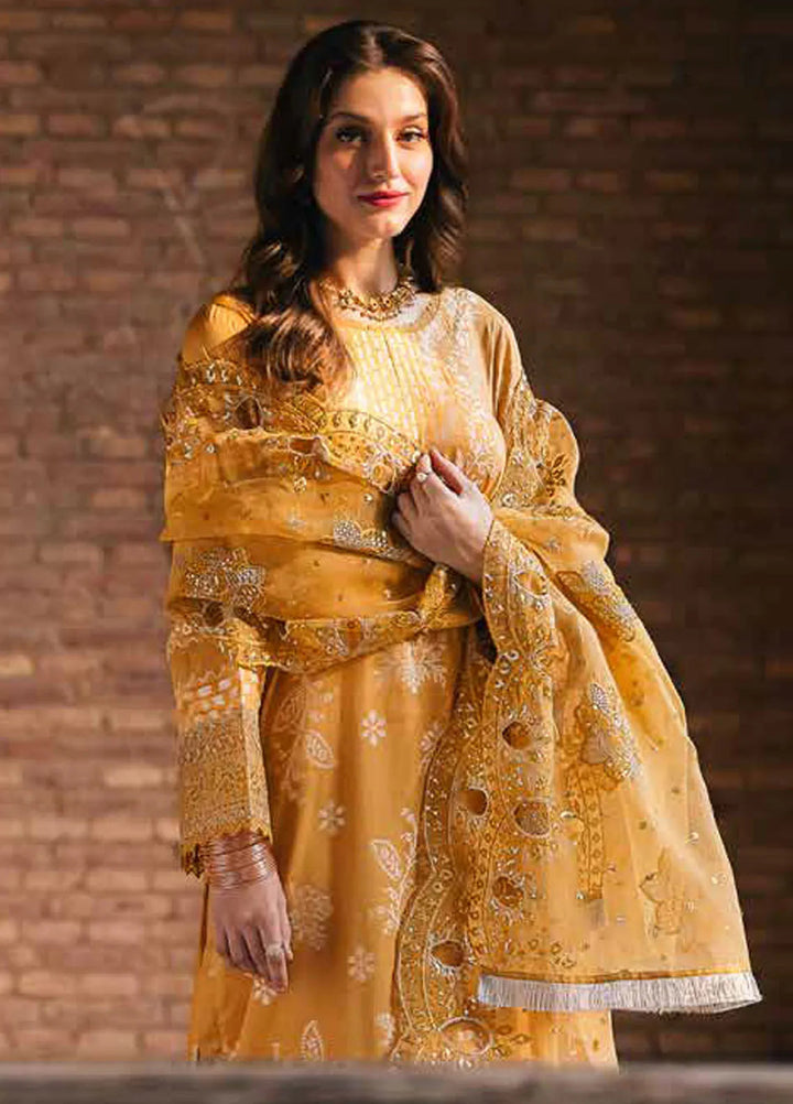Maya By Nureh Embroidered Jacquard Suit Unstitched 3 Piece NU24MUJ NJ-96 - Festive Collection