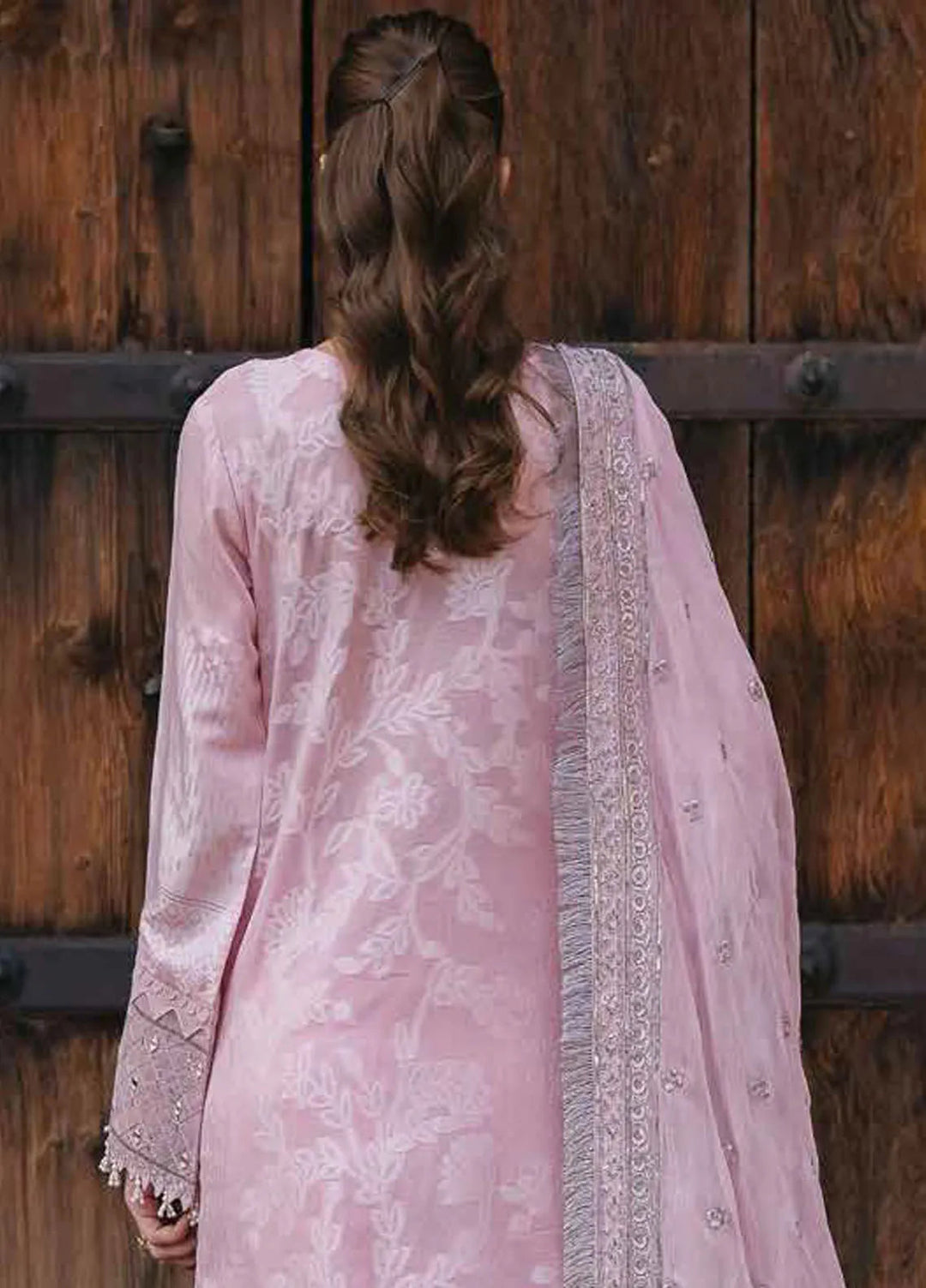 Maya By Nureh Embroidered Jacquard Suit Unstitched 3 Piece NU24MUJ NJ-97 - Festive Collection