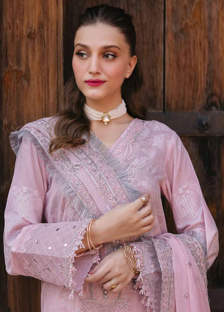 Maya By Nureh Embroidered Jacquard Suit Unstitched 3 Piece NU24MUJ NJ-97 - Festive Collection