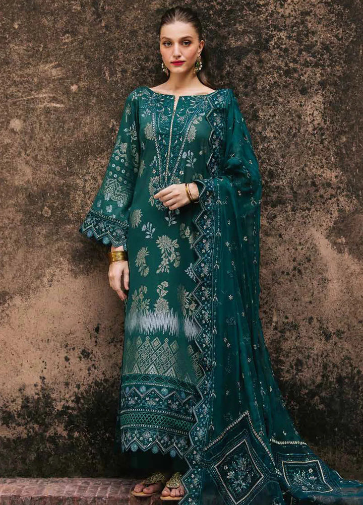 Maya By Nureh Embroidered Jacquard Suit Unstitched 3 Piece NU24MUJ NJ-98 - Festive Collection