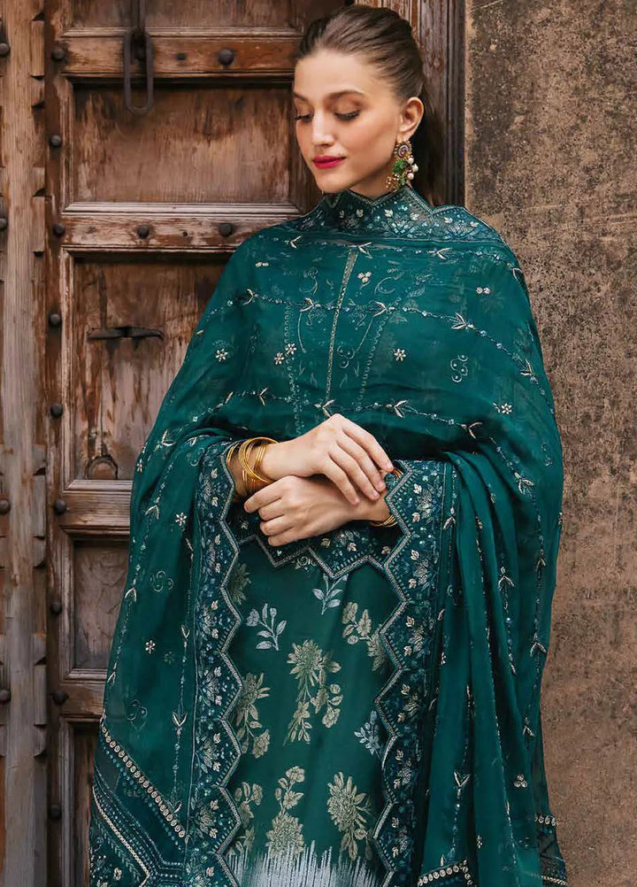 Maya By Nureh Embroidered Jacquard Suit Unstitched 3 Piece NU24MUJ NJ-98 - Festive Collection