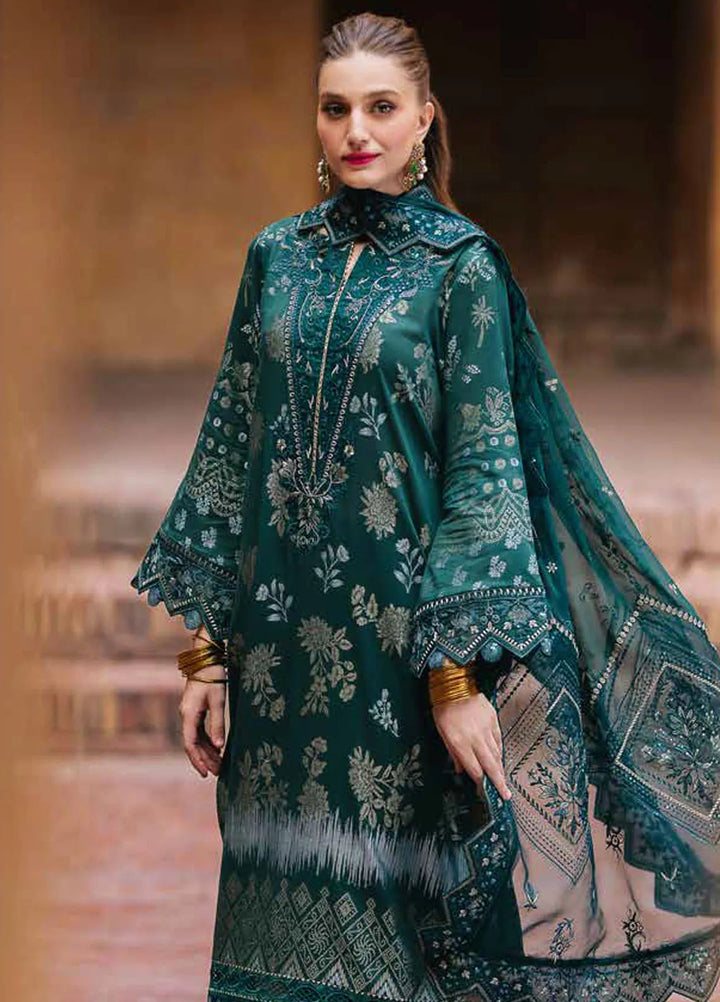 Maya By Nureh Embroidered Jacquard Suit Unstitched 3 Piece NU24MUJ NJ-98 - Festive Collection