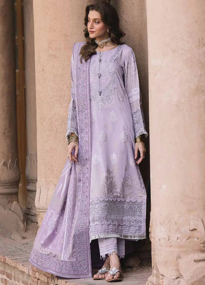 Maya By Nureh Embroidered Jacquard Suit Unstitched 3 Piece NU24MUJ NJ-99 - Festive Collection