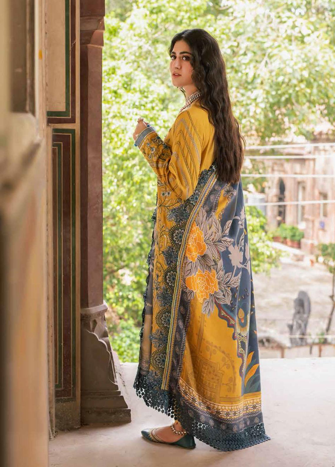 Maya By Nureh Embroidered Khaddar Suits Unstitched 3 Piece NU22MK NW-66 - Winter Collection