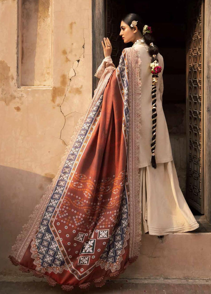 Maya By Nureh Embroidered Khaddar Suits Unstitched 3 Piece NU22MK NW-67 - Winter Collection