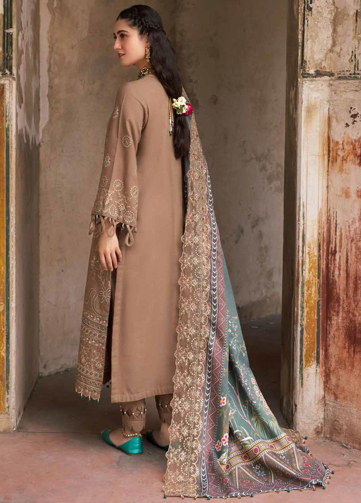 Maya By Nureh Embroidered Khaddar Suits Unstitched 3 Piece NU22MK NW-71 - Winter Collection