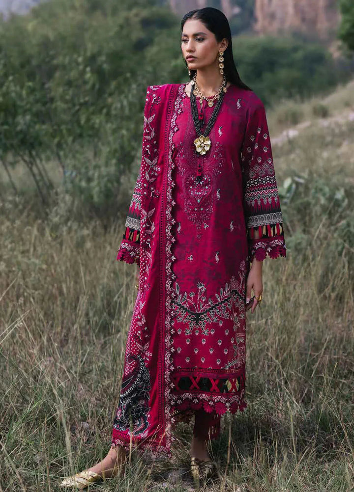 Maya by Nureh Embroidered Khaddar Suit Unstitched 3 Piece NU24MW NW-95 - Winter Collection