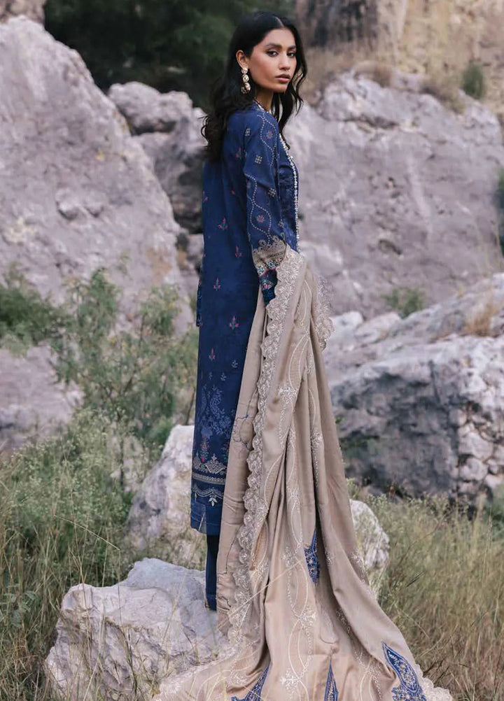 Maya by Nureh Embroidered Khaddar Suit Unstitched 3 Piece NU24MW NW-97 - Winter Collection