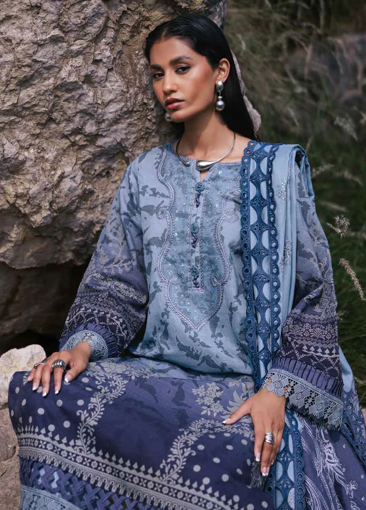 Maya by Nureh Embroidered Khaddar Suit Unstitched 3 Piece NU24MW NW-99 - Winter Collection