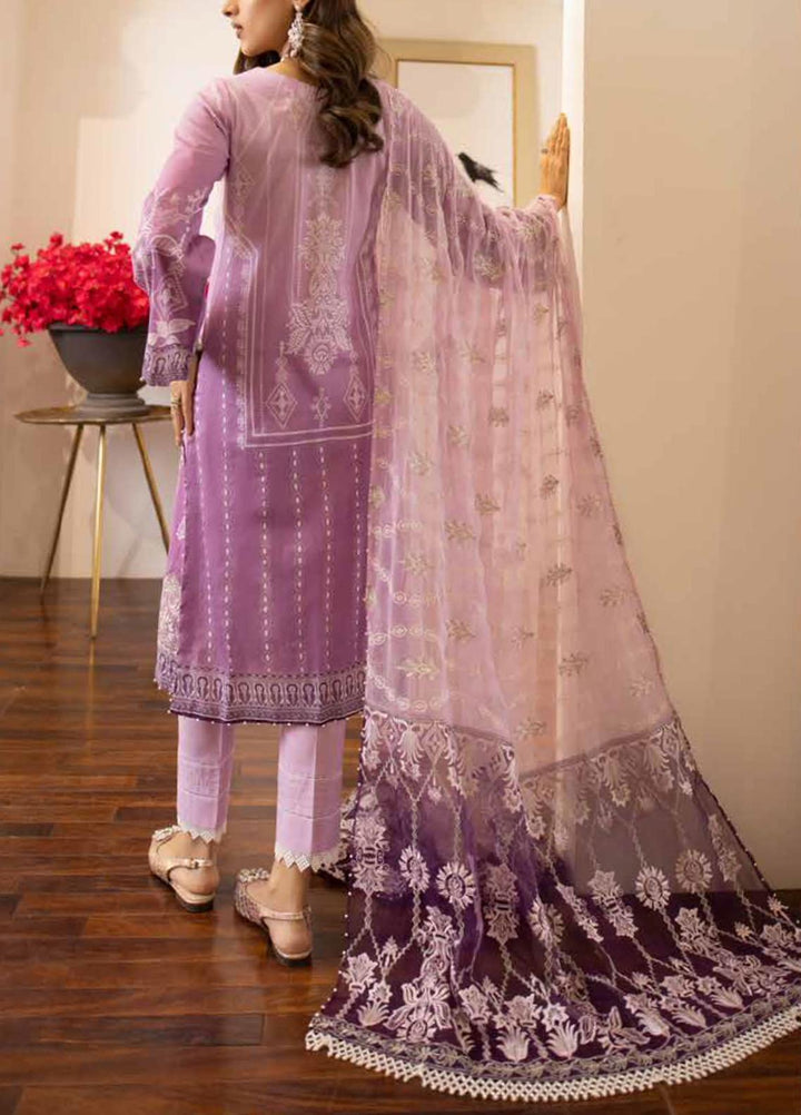 Maya by Nureh Embroidered Lawn Suits Unstitched 3 Piece NU21ML 11 - Summer Collection