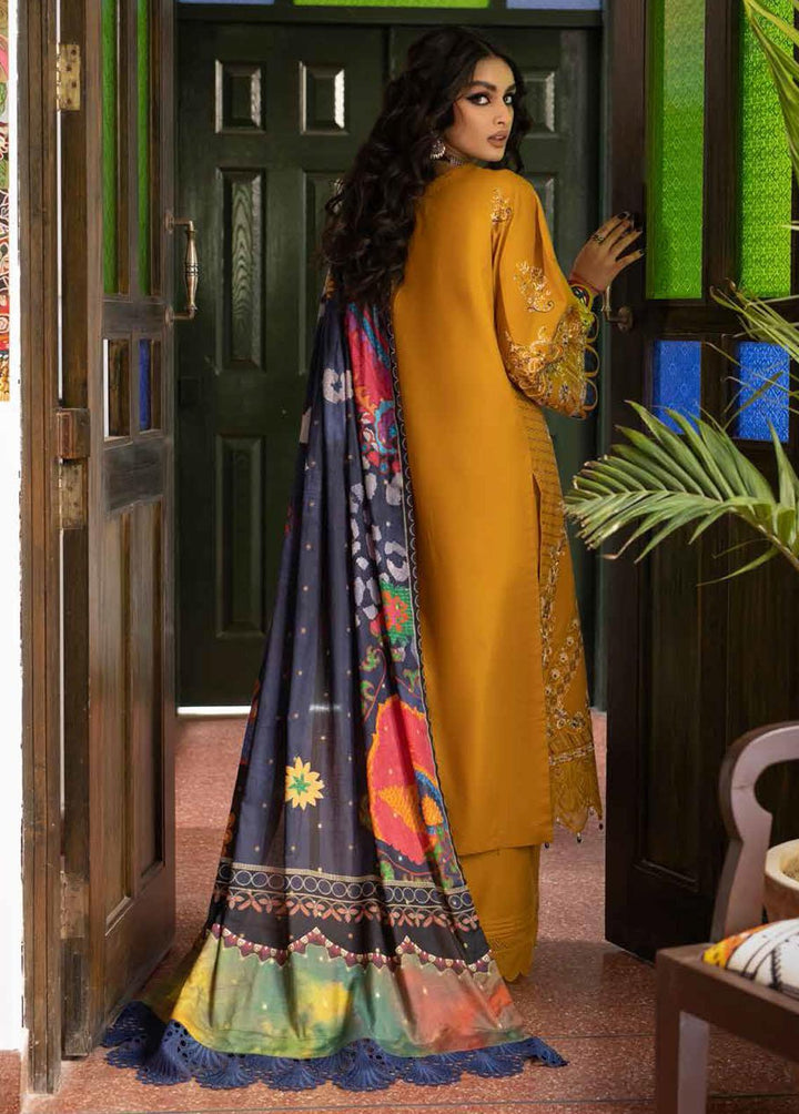 Maya By Nureh Embroidered Lawn Suits Unstitched 3 Piece NU22ML NS-35 - Summer Collection