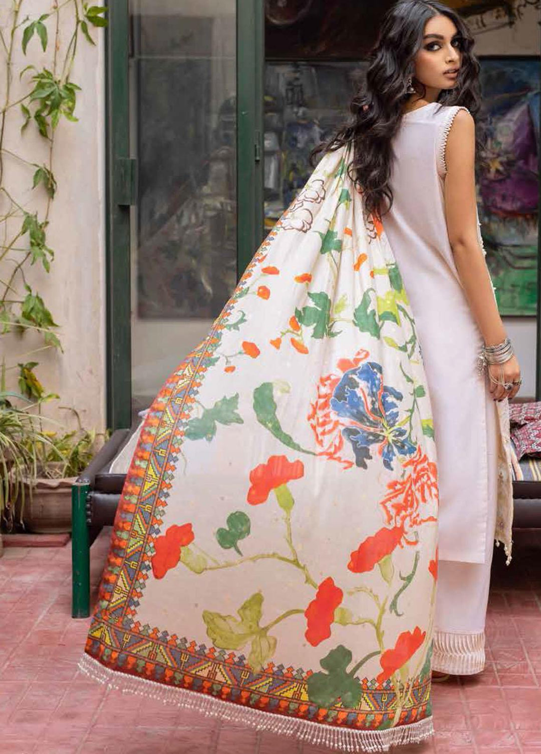 Maya By Nureh Embroidered Lawn Suits Unstitched 3 Piece NU22ML NS-37 - Summer Collection