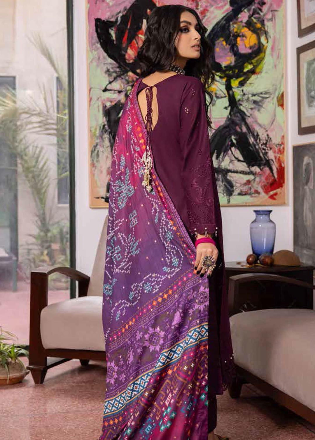 Maya By Nureh Embroidered Lawn Suits Unstitched 3 Piece NU22ML NS-40 - Summer Collection