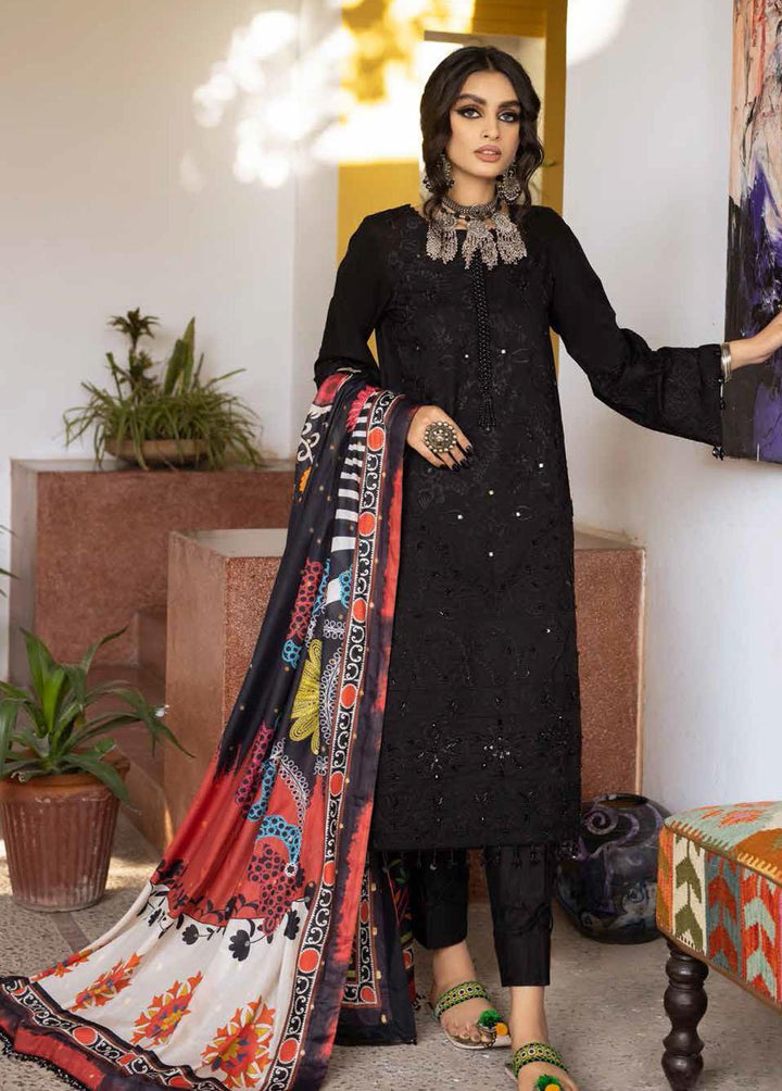Maya By Nureh Embroidered Lawn Suits Unstitched 3 Piece NU22ML NS-42 - Summer Collection