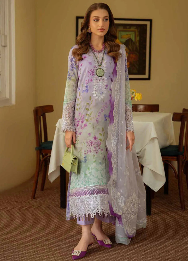 Maya by Nureh Embroidered Lawn Suit Unstitched 3 Piece NU25ML NS-148 - Summer Collection