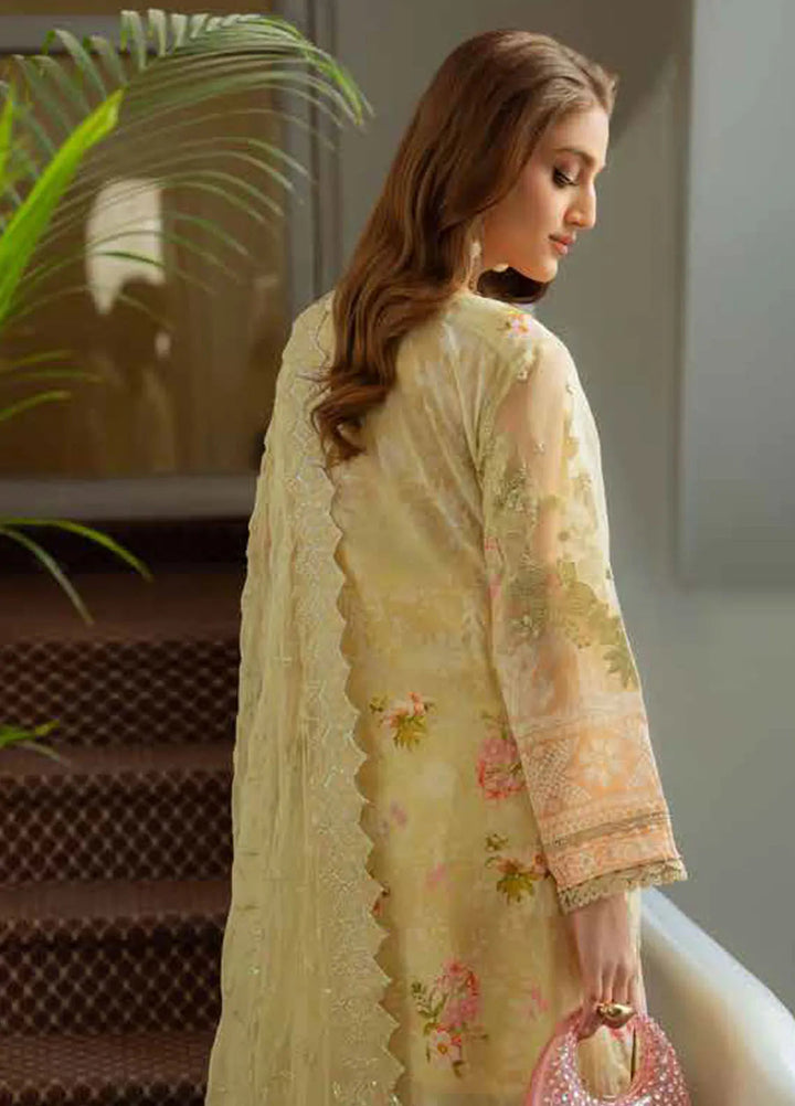 Maya by Nureh Embroidered Lawn Suit Unstitched 3 Piece NU25ML NS-149 - Summer Collection