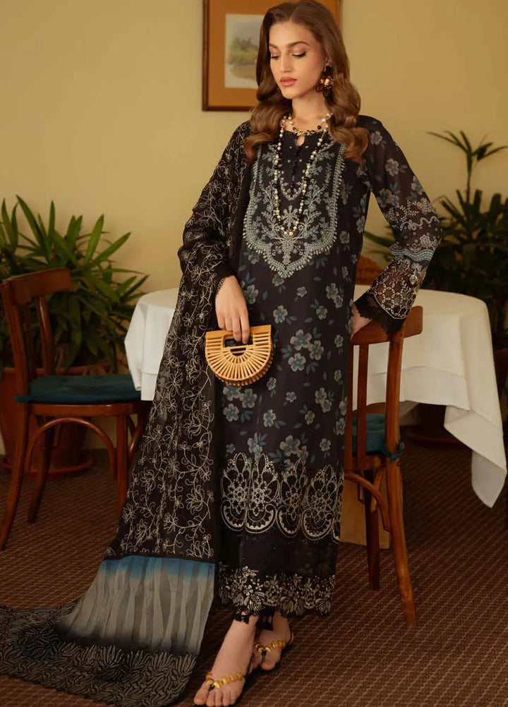 Maya by Nureh Embroidered Lawn Suit Unstitched 3 Piece NU25ML NS-151 - Summer Collection