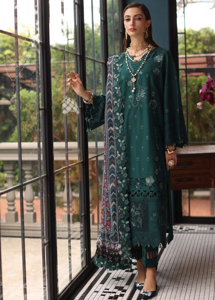Maya by Nureh Embroidered Lawn Suits Unstitched 3 Piece NU25MU NS-154 - Summer Collection