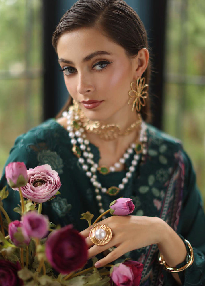 Maya by Nureh Embroidered Lawn Suits Unstitched 3 Piece NU25MU NS-154 - Summer Collection