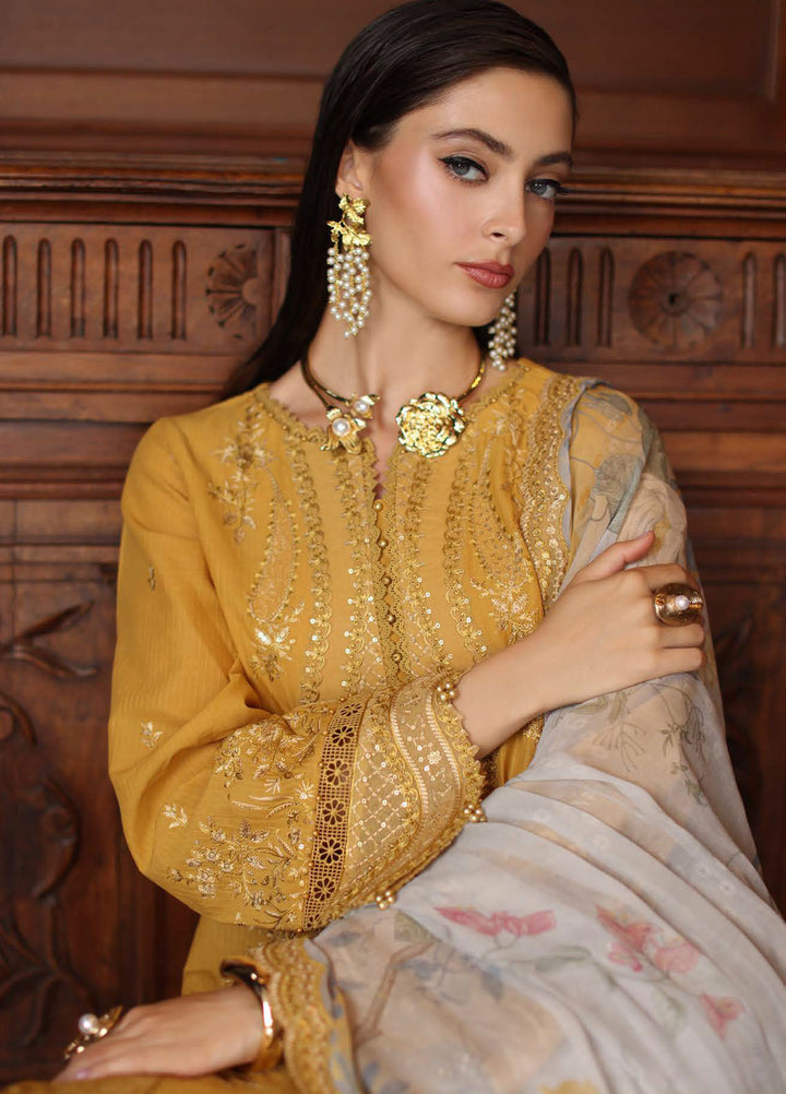 Maya by Nureh Embroidered Lawn Suits Unstitched 3 Piece NU25MU NS-155 - Summer Collection