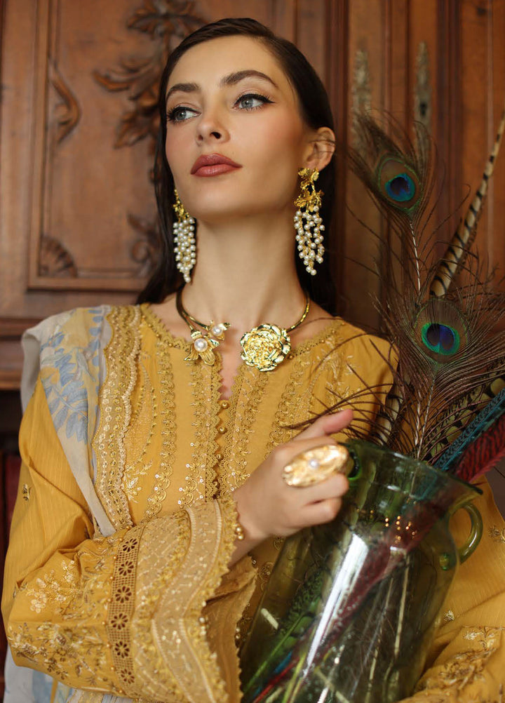 Maya by Nureh Embroidered Lawn Suits Unstitched 3 Piece NU25MU NS-155 - Summer Collection