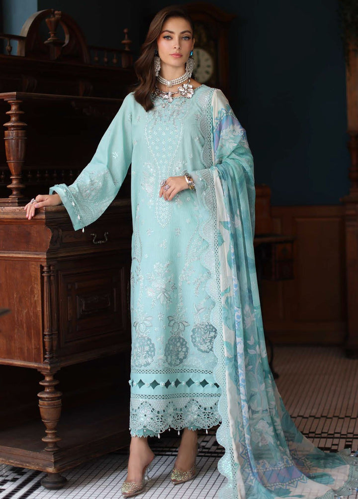 Maya by Nureh Embroidered Lawn Suits Unstitched 3 Piece NU25MU NS-156 - Summer Collection